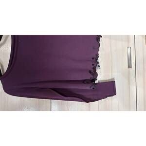 NEW NANCY ROSE PERFORMANCE women's amalie sweatshirt in sangria